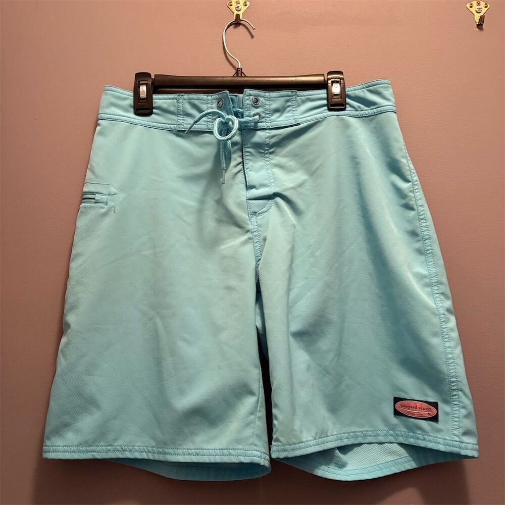 Vineyard Vines Men's Blue Bermuda Board Shorts Size 32